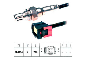 Sonda Lambda Db C 180-250 07- Eps