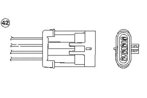 Sonda Lambda Daewoo Kalos Lanos Leganza Matiz Tacu