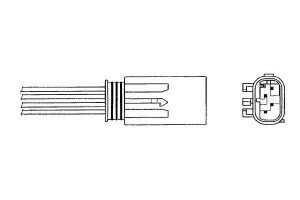 Sonda Lambda Land Rover Freelander 1.8/2.5 02.98-1