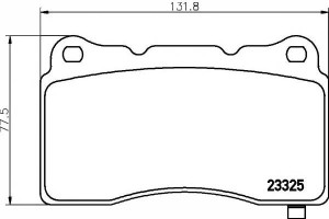 Klocki Hamulcowe Opel. Przód Insignia 2,8 V6 Turbo