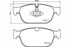 Klocki Hamulcowe Volvo Przód S90 V90 Xc60 Xc90 14-