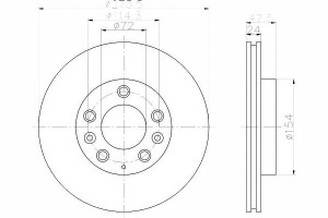 Tarcze Hamulcowe 2szt Mazda Przód 626 6 Textar