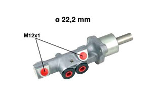 Pompa Hamulcowa Vw A3 Golf5 Caddy 03- Ate Metelli
