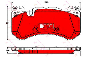 Klocki Hamulcowe Mercedes Przód W204 W212 X218 R23