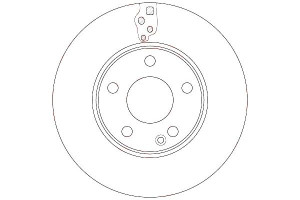 Tarcze Hamulcowe 2szt Mercedes Przód W246 W176 A B