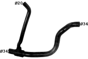 Przewód Chłodnicy Opel Vectra B 2,2 16v 00- Sasic