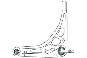 Wahacz Przód Prawy Bmw 3 E46 98-05 Frap Frap