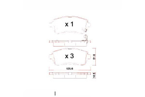 Klocki Hamulcowe Ford Fiesta Vi 08- Zimmermann