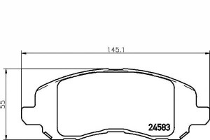 Klocki Hamulcowe Jeep Przód Patriot 06- Compass Do