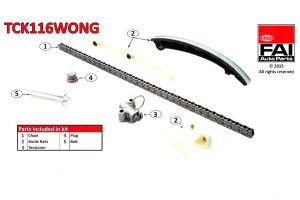 Zestaw Łańcucha Rozrządu Opel Dohc Astra H 04-09,a