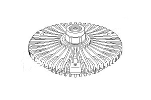 Sprzęgło Wentylatora Chłodnicy Audi A4 A6 A8 Skoda