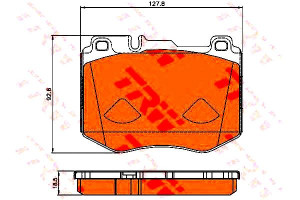 Klocki Hamulcowe Mercedes Przód W205 X253 2,0-3,0