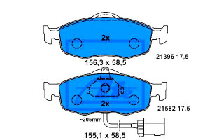 Klocki Hamulcowe Ford Przód Mondeo 93-00 Ate