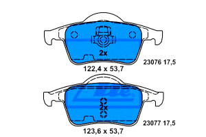 Klocki Hamulcowe Volvo Tył S60 S80 V70 Xc70 98-10