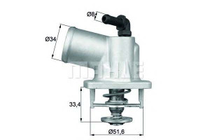 Termostat Opel 92c 1,6 16v Behr