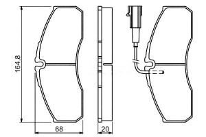 Klocki Hamulcowe Rvi Maxity Nissan Nt500 Cabstar N