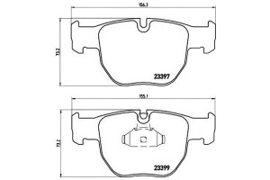 Klocki Hamulcowe Range Rover 02- Brembo