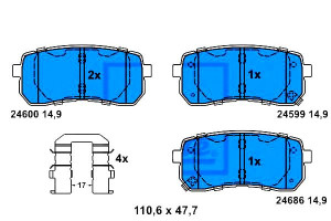 Klocki Hamulcowe Kia Carnival Ii Carnival Iii Sore