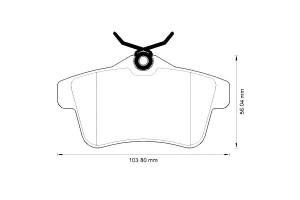 Klocki Hamulcowe Ceramiczne Citroen C4 Ii Ds4 Ds5