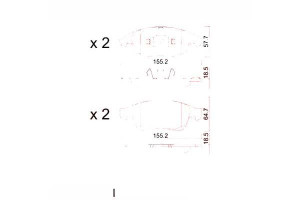 Klocki Hamulcowe Citroen C4 Picasso 06- Zimmermann