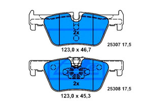 Klocki Hamulcowe Bmw Tył F30 316-328 F20 114-125 F