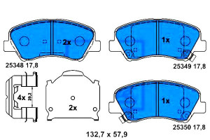Klocki Hamulcowe Hyundai Accent Iv I20 I20 Active