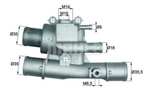 Termostat Fiat 88c 1,6 16v Bravo Behr