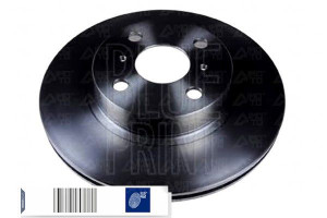 Tarcze Hamulcowe 2szt Toyota Corolla 1.6 05.92-04.