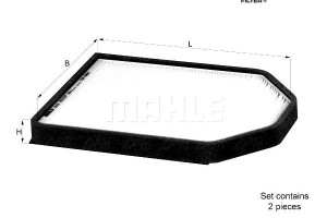Filtr Kabiny Audi A8 2.5d-6.0 03.94-09.02 Knecht