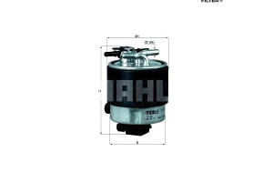 Filtr Paliwa Knecht 16400jd50c 16400jd52c F0264021