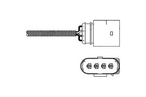Sonda Lambda Vw Polo 1,4 01- Delphi