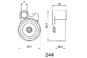 Rolka Paska Rozrządu Toyota Japanparts