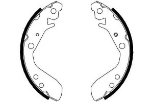 Szczęki Hamulcowe Honda Jazz Ii 1.2/1.3/1.4 03.02-