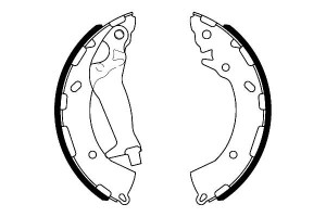 Szczęki Hamulcowe Hella Pagid 583050ua00 583050xa1