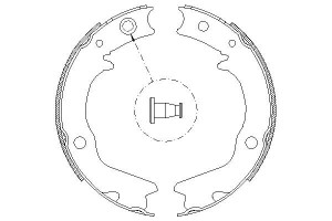 Szczęki Hamulcowe Remsa Mb950211 Mb668906 Mb668908