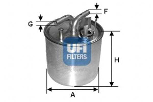 Filtr Paliwa Diesel Ufi