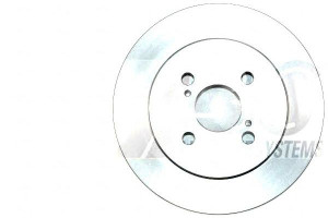 Tarcze Hamulcowe 2szt Toyota Yaris 05-14 Tył A.b.s