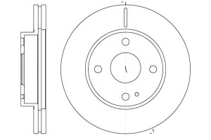Tarcze Hamulcowe Remsa F1cz1125a F2cz1125b Br70332
