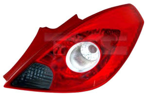 Lampa (kolor Kierunkowskazu Biały Kolor Szkła Czer