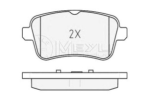 Klocki Hamulcowe Mercedes Tył W166 X166 Gl Ml 11-
