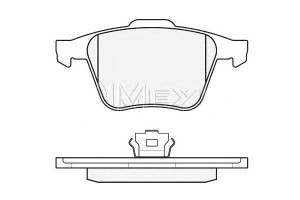 Klocki Hamulcowe Volvo Przód S60 10- S80 06- V60 1