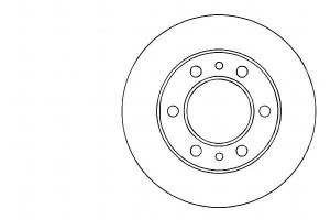 Tarcze Hamulcowe 2szt Toyota Land Cruiser 79-96 We