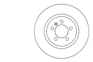 Tarcze Hamulcowe 2szt Vw Golf Iii 91-97 2.0-2.8 Vr