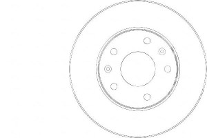 Tarcze Hamulcowe 2szt Landrover Freelander 97-00 A