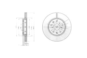 Tarcze Hamulcowe 2szt Suzuki Swift Iii 1.6 05.06-