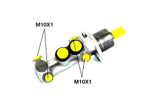 Pompa Hamulcowa Alfa Romeo 145 146 Fiat Barchetta