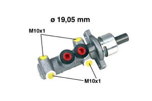 Pompa Hamulcowa Citroen Saxo 96-03 -abs Metelli