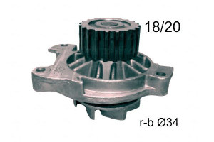 Pompa Wody Vw A6 2.5tdi Airtex Multilinia Airtex