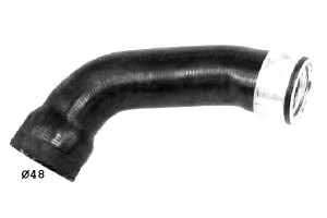 Przewód Chłodnicy Powietrza (śr. 48mm Czarny) Seat