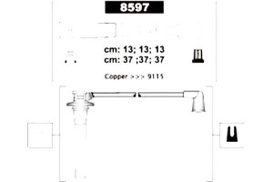 Przewody Zapłonowe Smart 0,6 Magneti Marelli